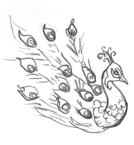 Peacock Locket