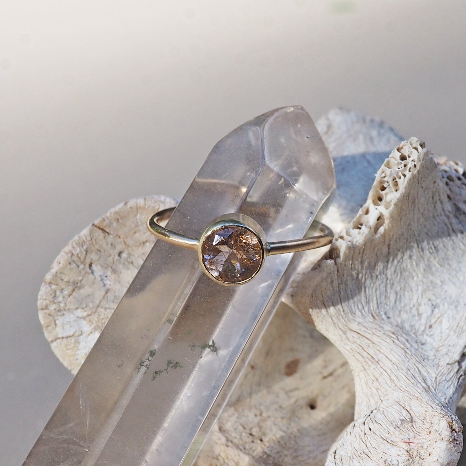 "Illuminator of the Soul" Solitaire Ring