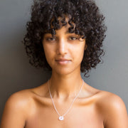 Spiraling Circle Necklace