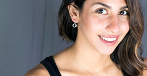 Spiraling Circle Earrings