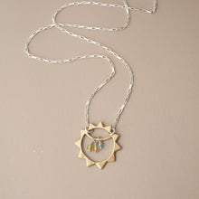 Load image into Gallery viewer, Birthstone Sunshine Necklace
