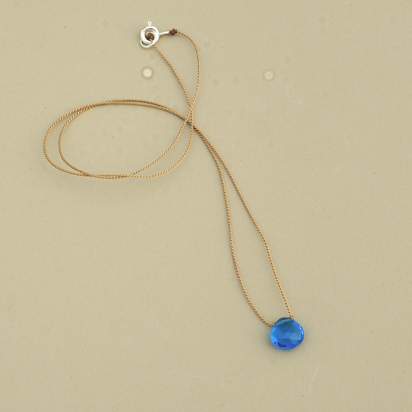 Apatite Teardrop Necklace: motivation