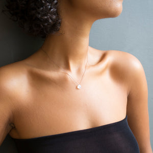 Smoky Quartz Teardrop Necklace: foundation