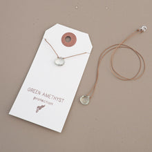 Load image into Gallery viewer, Teardrop Necklace - Choose Your Gemstone
