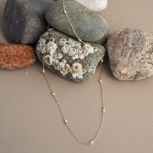 Delicate Pearl Chain