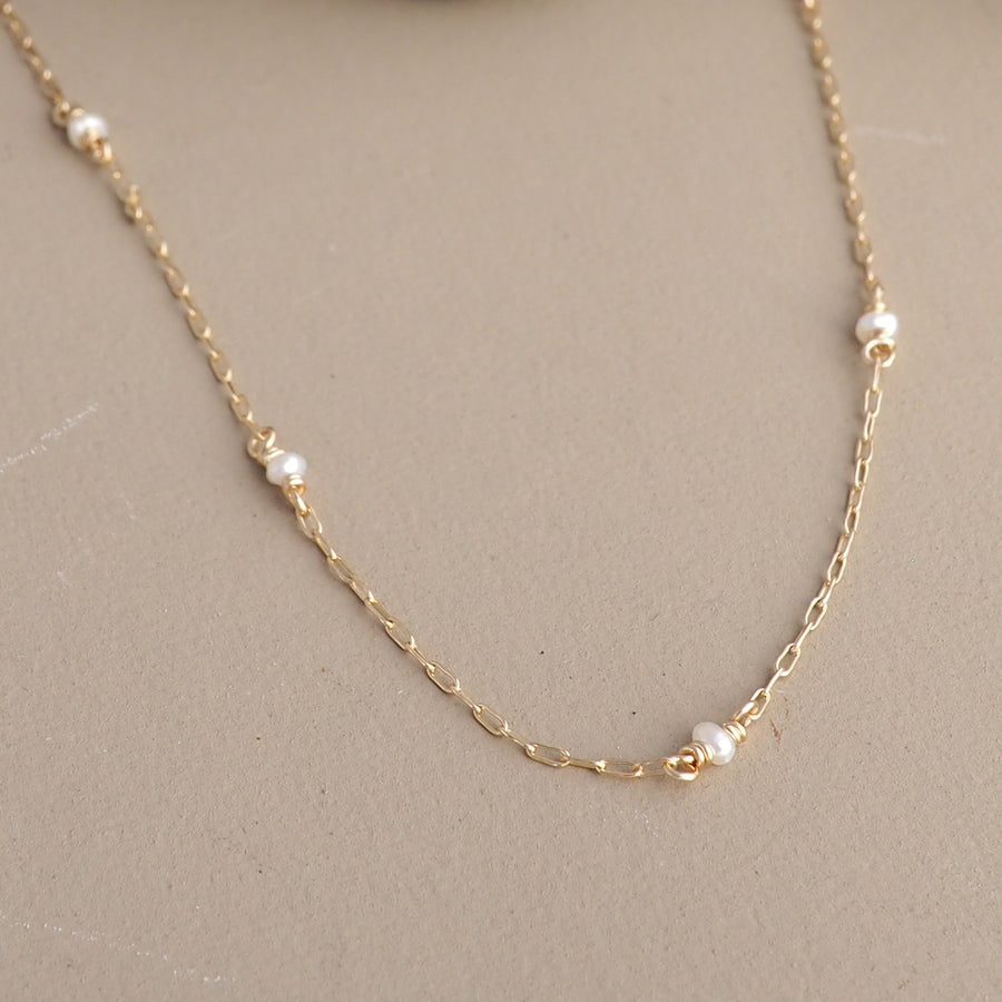 Delicate Pearl Chain