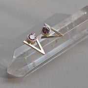 Very Rose & Gold Stud Earrings