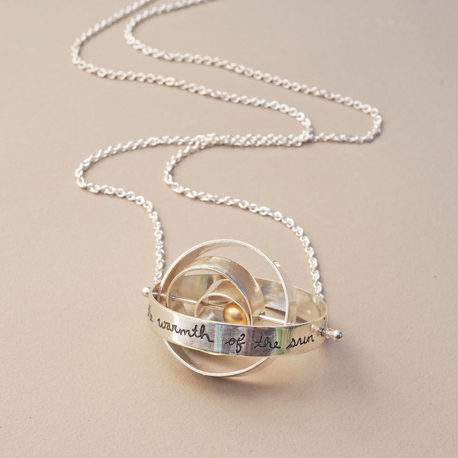 "I Feel Your Love" Kinetic Necklace